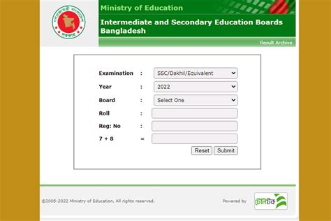 SSC Result 2022 : All Education Board Result & Mark .